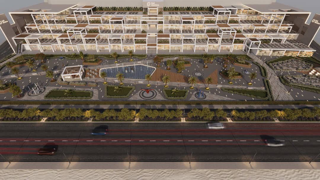 Commercial units for sale in Mall Al Sokhna