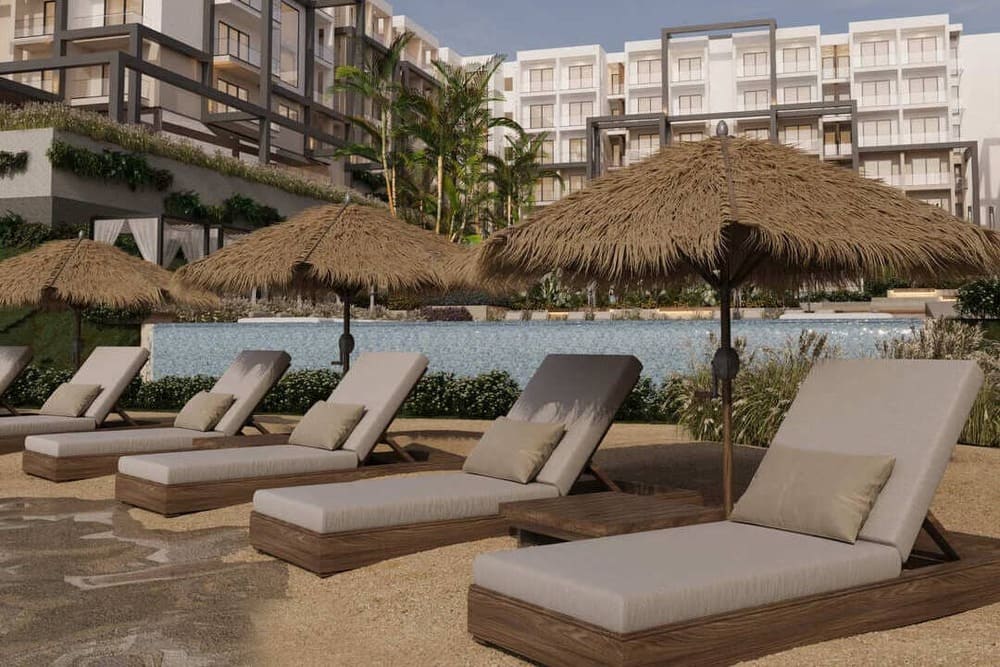 قرى شواطئ رملية في العين السخنة